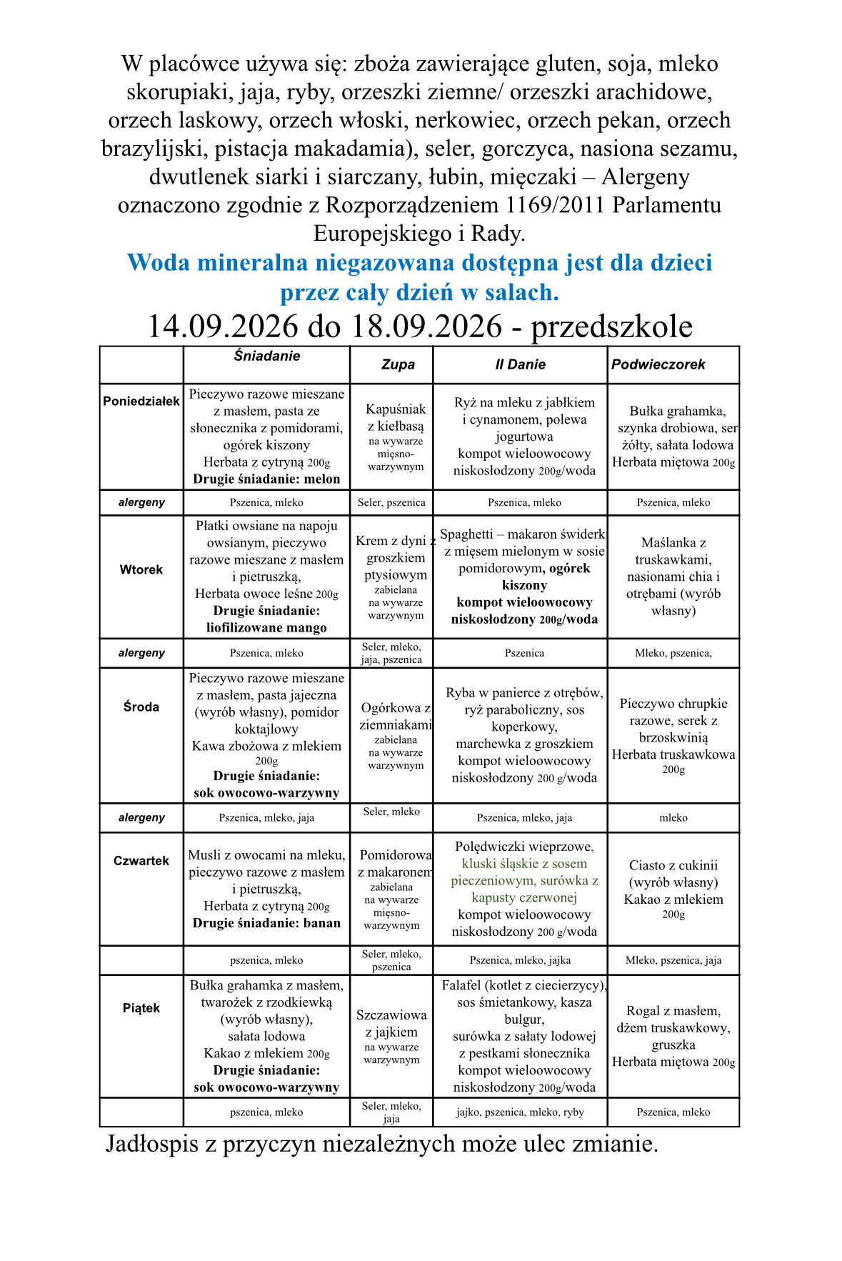 Jadłospis